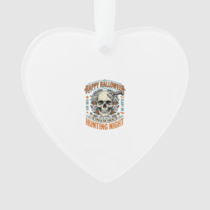 Vintage-Halloween-Totenkopf-Streich-oder-Überrasch Ornament