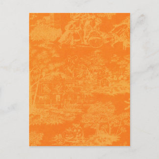 Vintage Halloween Village Postcard Postkarte