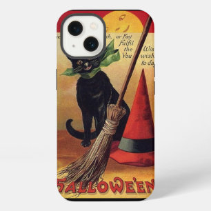 Vintage-Halloween von Ellen Clapsaddle, schwarze K iPhone 13 Hülle