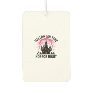 Vintage Halloween-Zeit Horror Nacht Verlassenes Sc Autolufterfrischer
