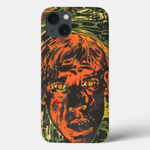Vintage-Halloween-Zombies, Graffiti- Street-Art Case-Mate iPhone Hülle