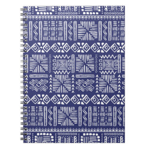 Vintage Handgezeichnete Vintage Ethnic Style Nahtl Notizblock