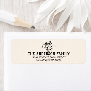 Vintage Handklingglocken Grenz Foto Weihnachten