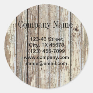 Vintage Handybauweise Runder Aufkleber