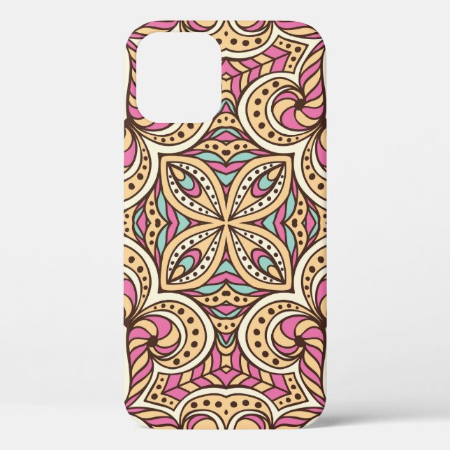 Vintage Handzeichnung des Islammusters Case-Mate iPhone Hülle (Rückseite)