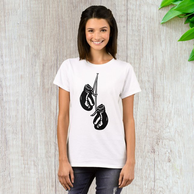 Vintage Hangboxhandschuhe Retro-Kämpfer T-Shirt (Von Creator hochgeladen)