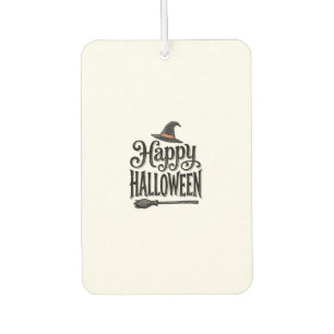 Vintage-Happy-Halloween-Hexenhut-Shirt-Design_1 Autolufterfrischer