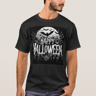 Vintage-Happy-Halloween-Kunst T-Shirt