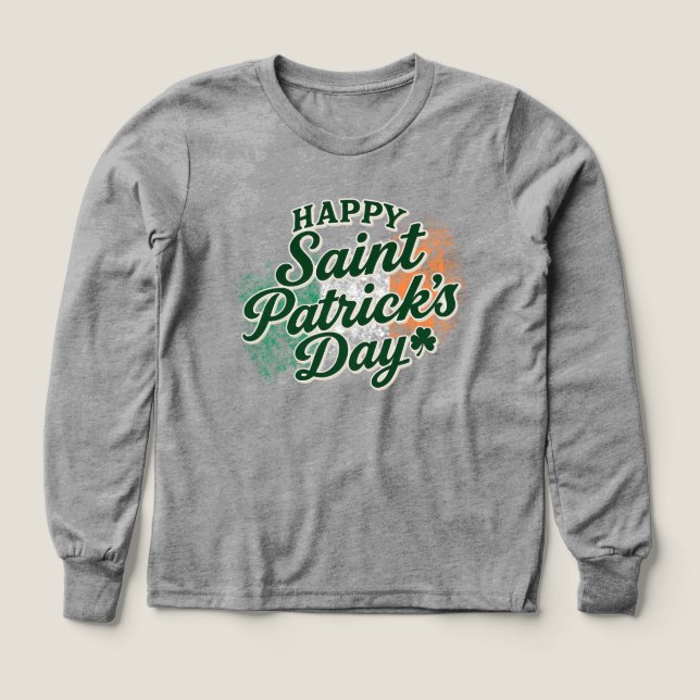 Vintage Happy Saint Patrick's day  (Design Vorderseite)