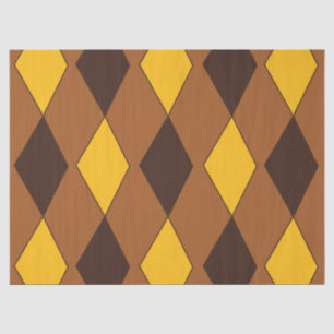 Vintage-Harlekin-Diamantmuster Seidenpapier