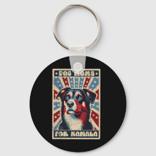 Vintage Harris Waltz Dog Mamas für Kamala Amerika Schlüsselanhänger