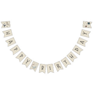 Vintage Harry Potter Erster Geburtstag Wimpelkette