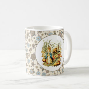 Vintage Häschen-Ostern-Geschenk-Tassen Kaffeetasse