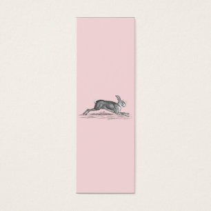 Vintage Hase-Häschen-Kaninchen-Illustration -