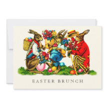 Vintage-Hasen Ostersonntagsbrunch
