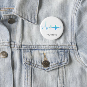 Vintage Häufigkeit des Retro-Pilotprogramms für He Button