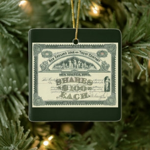 Vintage Hauptstadt Keramikornament