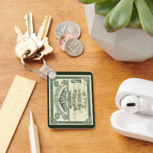 Vintage Hauptstadt Schlüsselanhänger