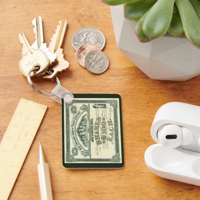 Vintage Hauptstadt Schlüsselanhänger (Schreibtisch)