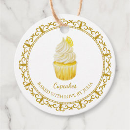 Vintage hausgemachte Cupcakes Hang Tag Geschenkanhänger