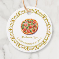 Vintage hausgemachte Pizza Hang Tag