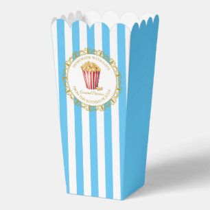 Vintage, hausgemachte Popcorn-Gefälligkeitsbox Geschenkschachtel