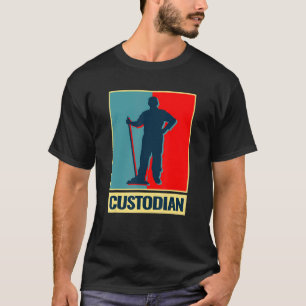 vintage Hausmeister Hausmeister Hausmeister Reinig T-Shirt