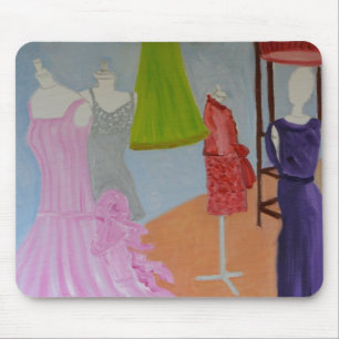 Vintage Haute Couturen Paris Mousepad