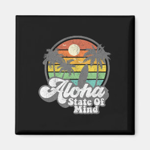 Vintage Hawaii Aloha-Staat Hawaiianischer Strand S Magnet