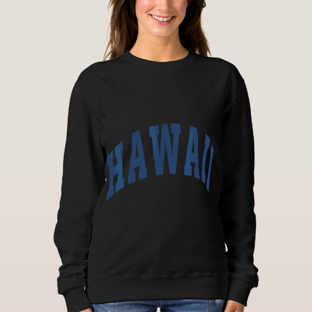 Vintage Hawaii-Hauptstadt Sweatshirt (Vorderseite)