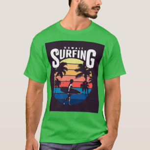 Vintage-Hawaii-Surflabel T-Shirt