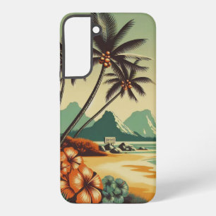 Vintage Hawaii/Tropisch Samsung Galaxy Hülle