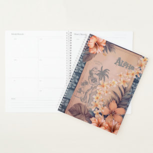 Vintage Hawaii: Wakiki Hula Kalender Planer