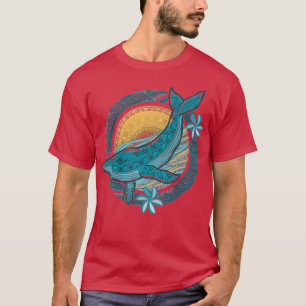 Vintage Hawaiian Tauchen Buckelwal T-Shirt