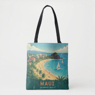 Vintage hawaiianische Reiseplakate - Maui