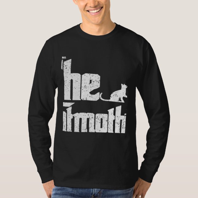 Vintage He Cat Mother T-Shirt (Vorderseite)