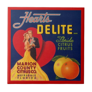 Vintage-Hearts-Delite-FL-Fruchtkisten-Etikett-Flie Fliese