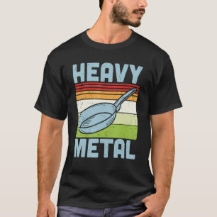 Vintage Heavy Metal Essen   Kulinarischer Chefkoch T-Shirt