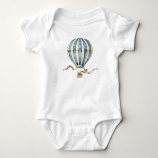 Vintage-Heißluftballon-Babymitbringerm - Whimsical Baby Strampler