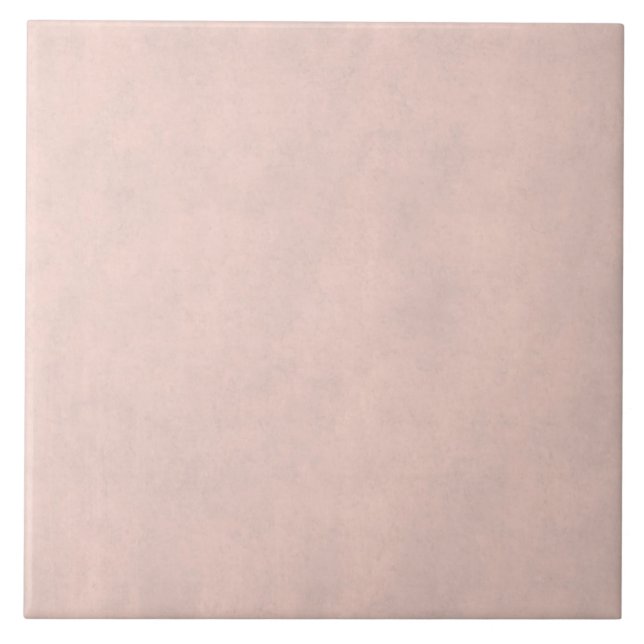 Vintage helle Rosen-Rosa-Pergamentpapier-Schablone Fliese (Vorderseite)