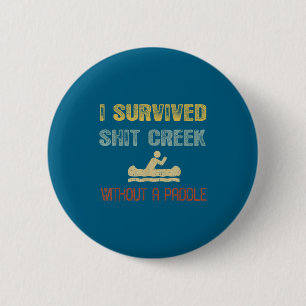 Vintage-Hemd Überlebte Bach Spruch 1 Button