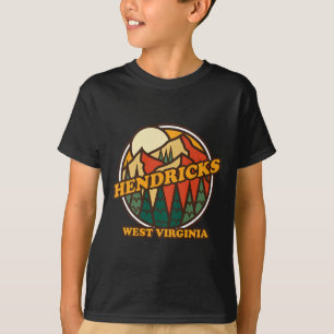Vintage Hendricks West Virginia Bergwandern So T-Shirt