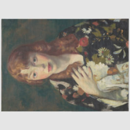 Vintage Henri-Frau Dame Dekoupage Tissue Paper Seidenpapier