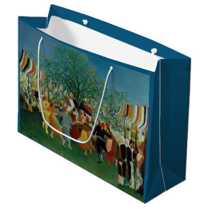 Vintage Henri Rousseau Jahrhundertfeier der Unabhä Große Geschenktüte