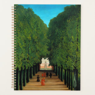 Vintage Henri Rousseau Paris Grüne Bäume Park Kuns Planer