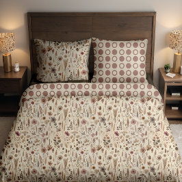 Vintage Herbarium Pressed Flower Botanical Kissenbezug