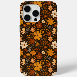 Vintage-Herbst-Blumenmuster – Herbstblumen Case-Mate iPhone Hülle