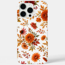Vintage Herbst-Blumenmuster mit Sonnenblumen