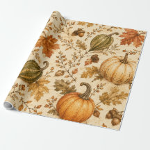 Vintage-Herbst-Kürbis-und-Gourden-Muster