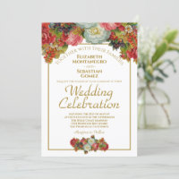 Vintage Herbstblütenhochzeit